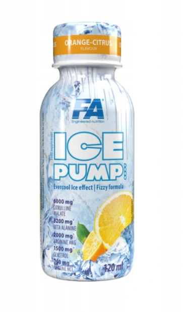 

Предтренировочный комплекс Fitness Authority Ice Pump Shot 120 ml/4 servings/ Orange Citrus