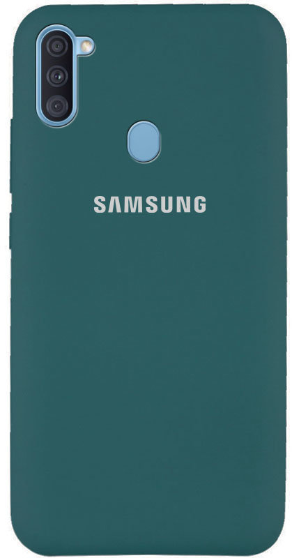 

Mobile Case Silicone Cover Pine green for Samsung A115 Galaxy A11