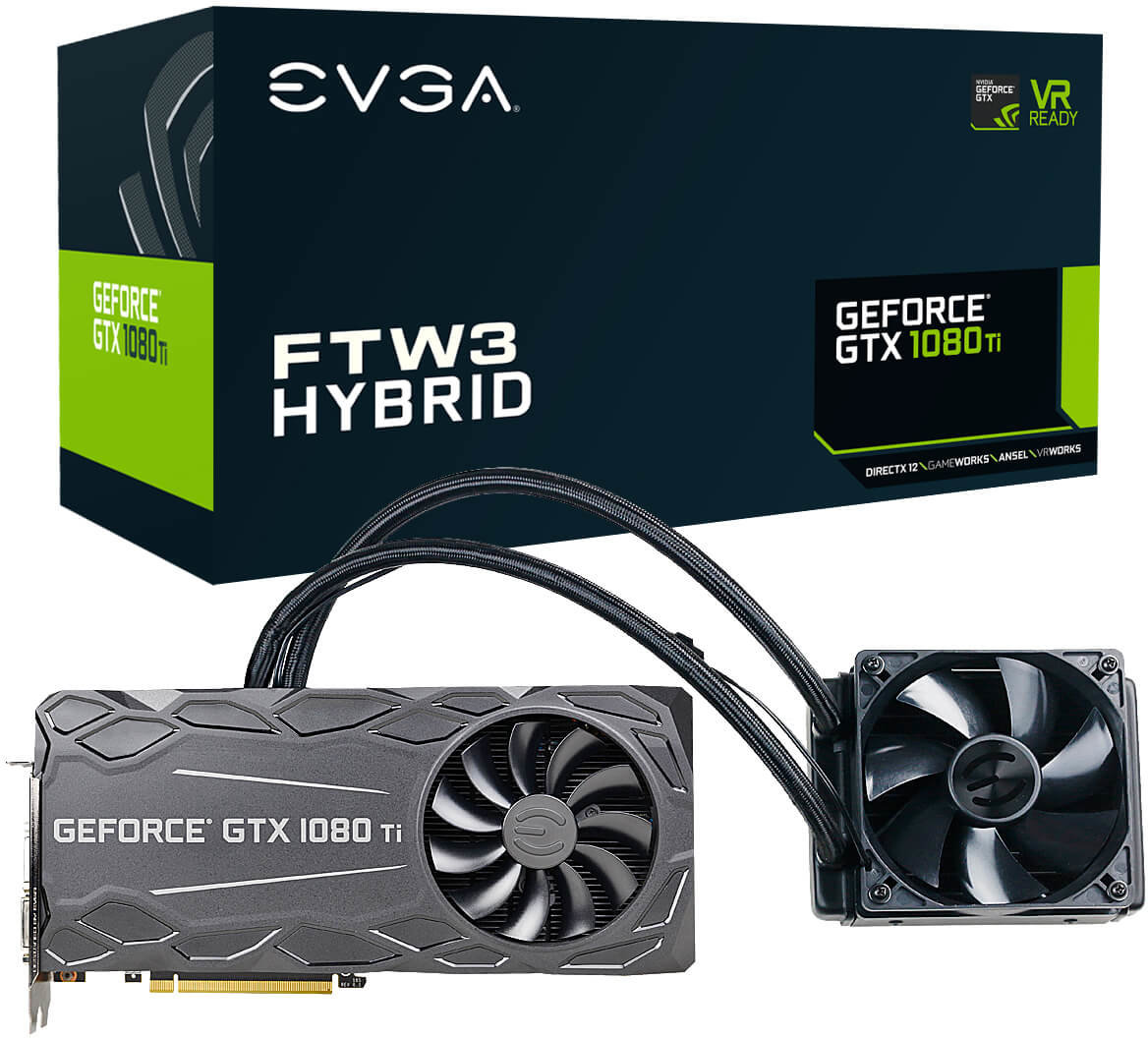 

Evga GeForce Gtx 1080 Ti FTW3 Hybrid Gaming (11G-P4-6698-KR)