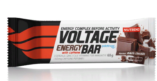 

Nutrend Voltage Energy Bar with Caffeine 65 g Dark Chocolate