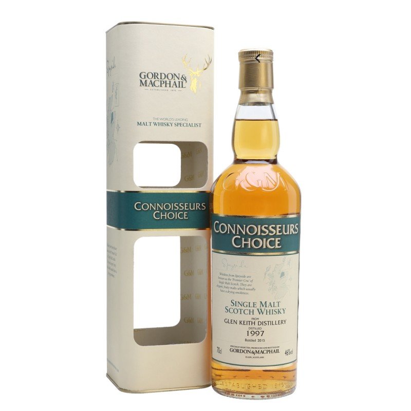 

Виски Gordon & MacPhail Connoisseurs Choice Glen Keith, 1997 (0,7 л) Gb (BW23504)