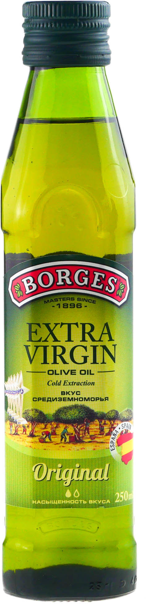 

Оливковое масло Extra Virgin Original, Tm Borges, 0,25 л (STF8410179100050)