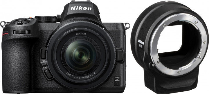 

Nikon Z5 kit (24-50mm) + Ftz Adapter Официальная гарантия