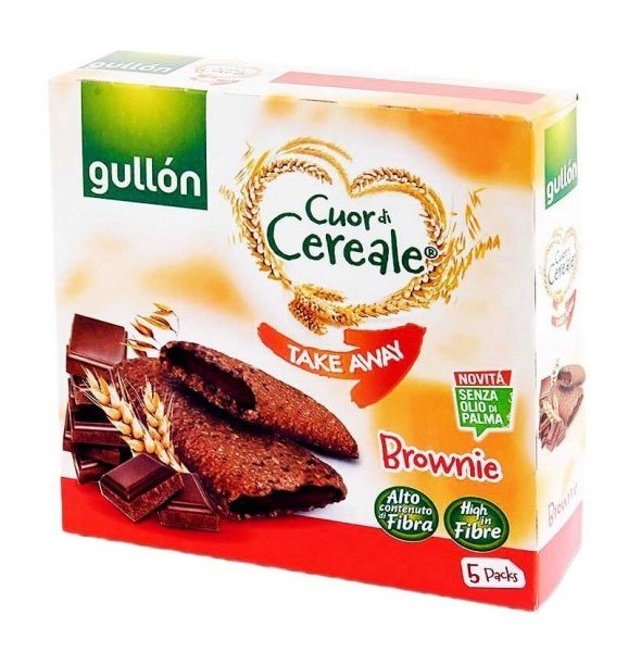 

Печенье Gullon Cuor di Cereale Brownie 203 г (DL14434)