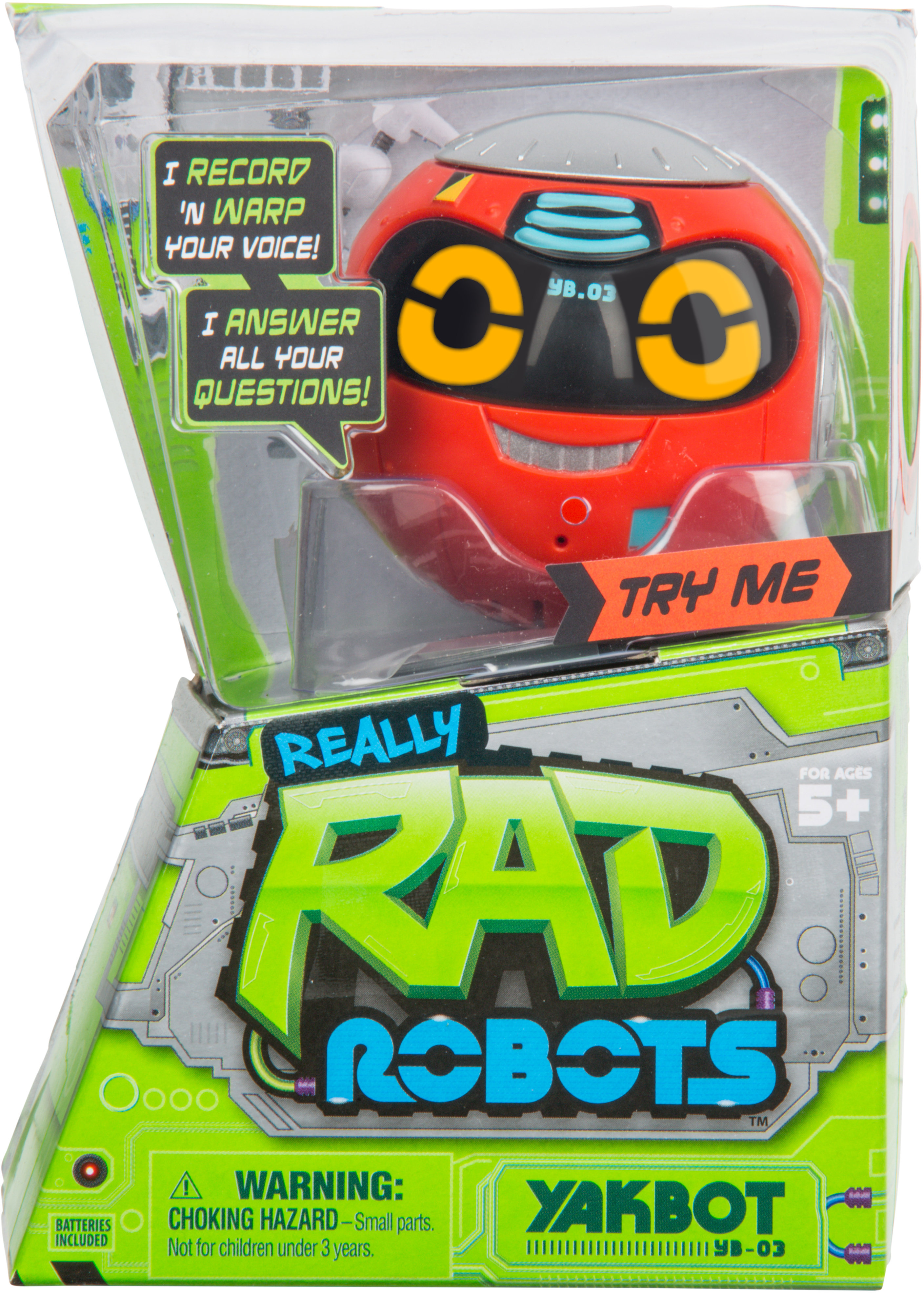 

Интерактивная игрушка-робот Really R.A.D. Robots - Yakbot (красный) (27803)