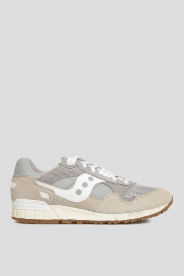 

Кроссовки Saucony Shadow 5000 (70404-10s) 45-45.5 светло-серые натуральная замша всесезон