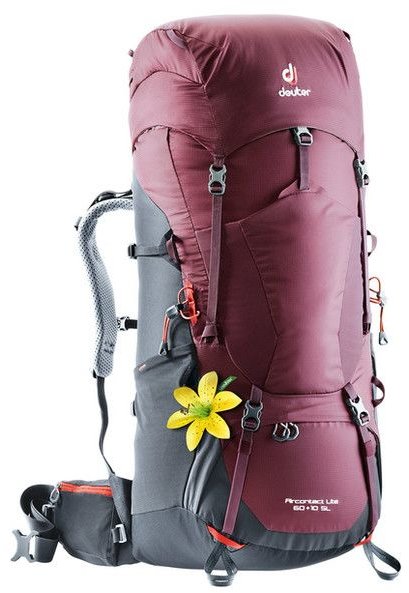 

Рюкзак Deuter Aircontact Lite 60+10 Sl цвет 5423 maron-graphite (4340218 5423)