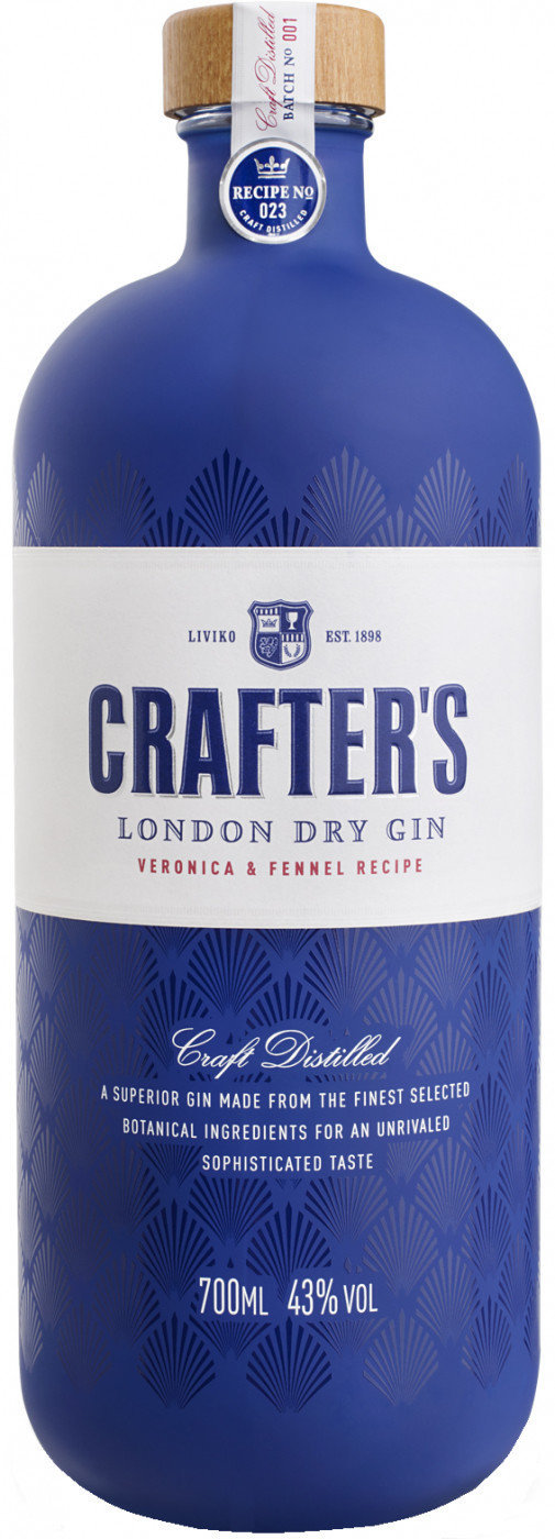 Акція на Джин Crafter's London Dry Gin Liviko 43% 0.7л (PRA4740050004899) від Stylus