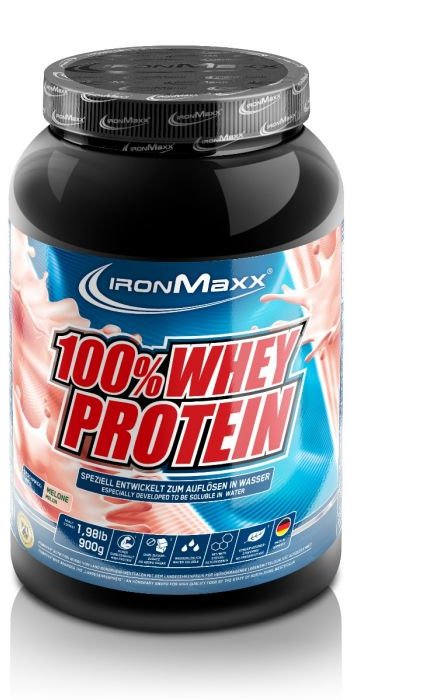 

IronMaxx 100% Whey Protein 900 g /18 servings/ Melon