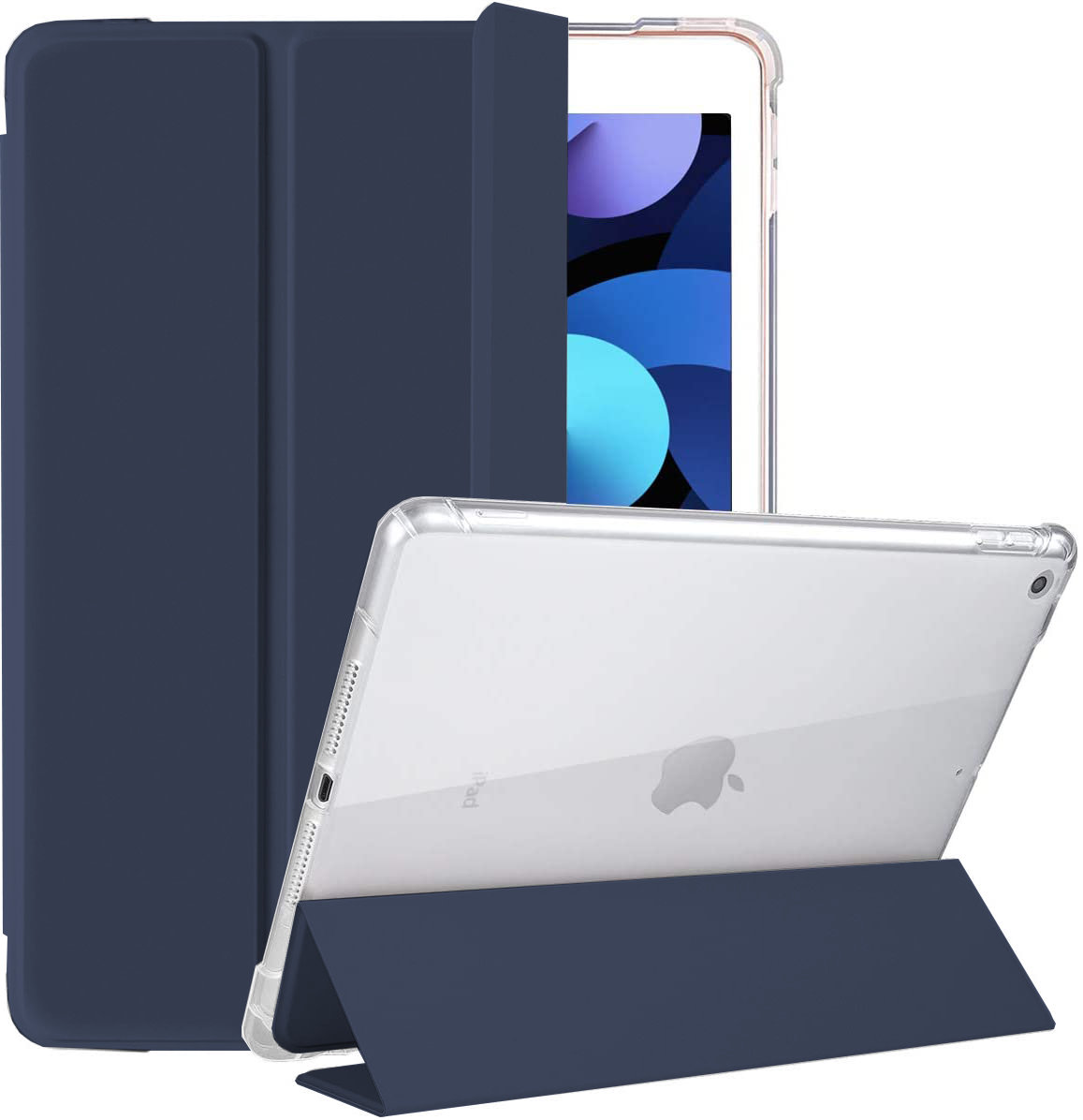 

BeCover Case Book Soft Tpu Tri Fold Deep Blue (706734) for iPad 10.2" (2019-2021)
