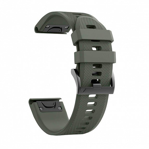 

Fashion Dots Silicone Band Dark Green for Garmin QuickFit 26