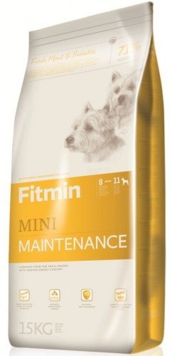 

Корм для взрослых собак Fitmin dog mini maintenance для небольших пород средней энергетической ценности 15 кг (ф6533)