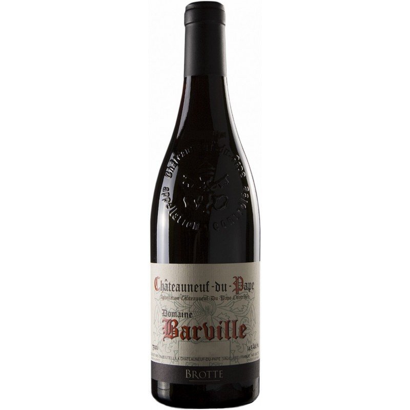 

Вино Brotte Chateauneuf-du-Pape Domaine Barville, 2016 (0,75 л) (BW36656)