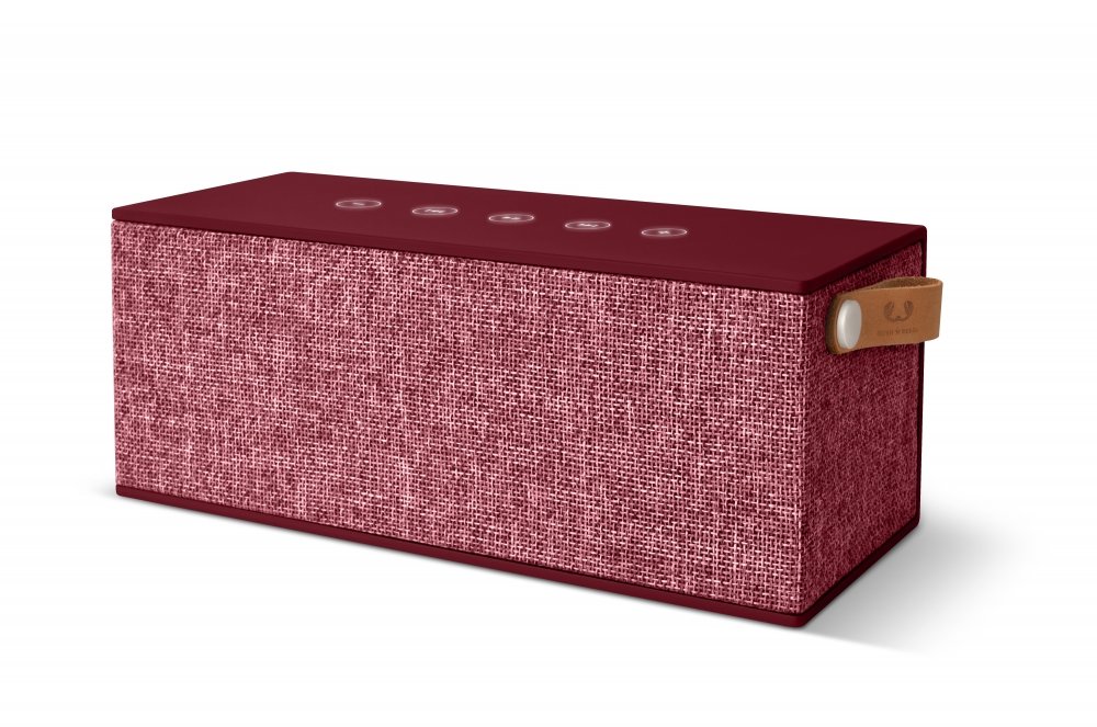 

Fresh 'N Rebel Rockbox Brick Xl Fabriq Edition Bluetooth Speaker, Ruby (1RB5500RU)