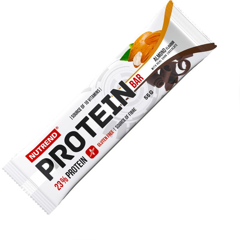 

Nutrend Protein Bar 23% 55 g Almonds in Dark Chocolate