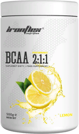 

IronFlex Bcaa 2-1-1 Performance 500 g /100 servings/ Lemon