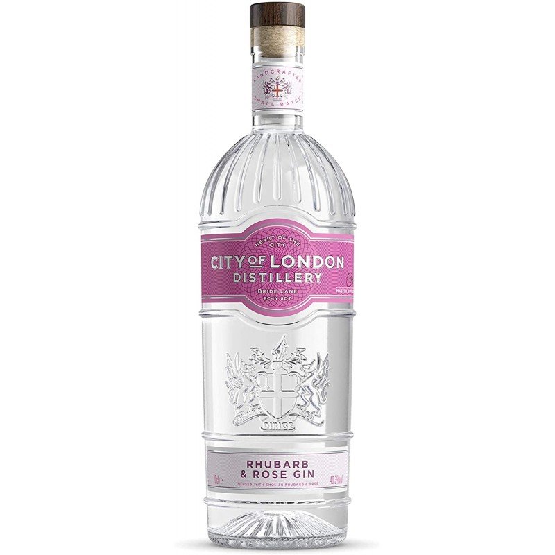 

Джин City of London Distillery Rhubarb & Rose Gin (0,7 л) (AS19766003)