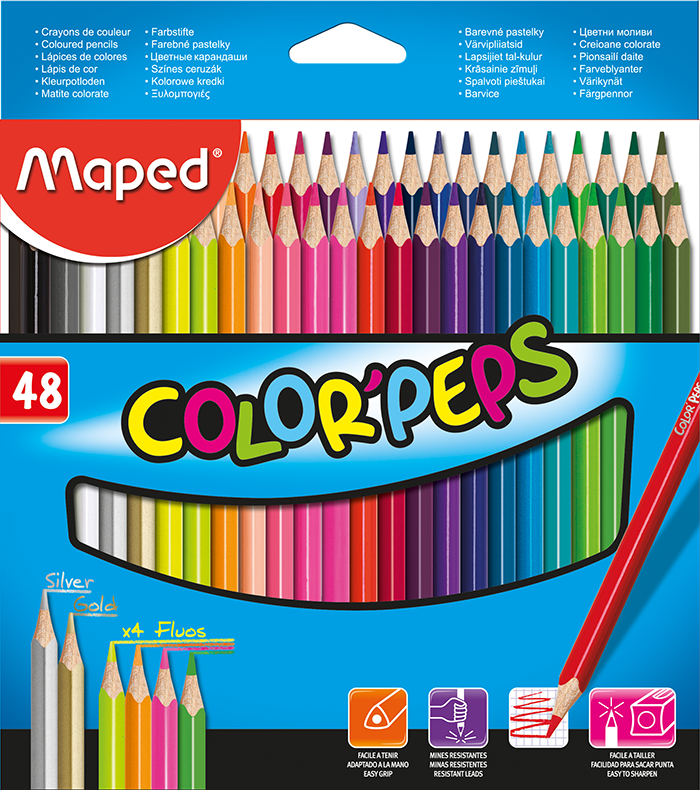 

Карандаши цветные Color Peps Classic 48 цветов, Maped