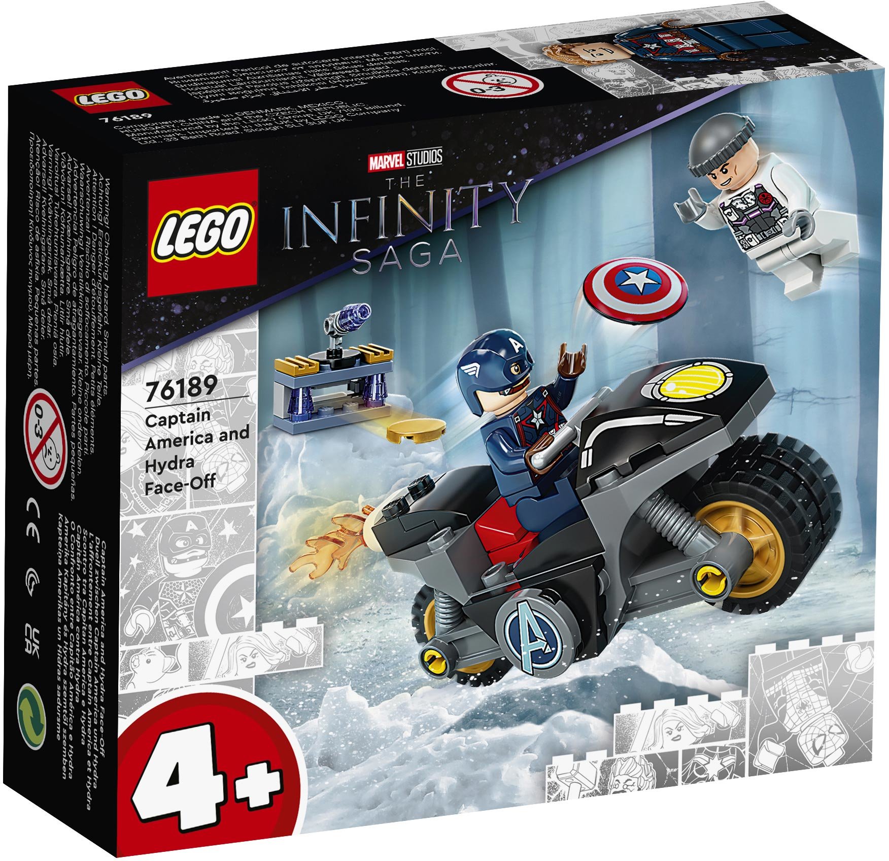 

Конструктор Lego Super Heroes Marvel Битва Капитана Америка с Гидрой (76189)