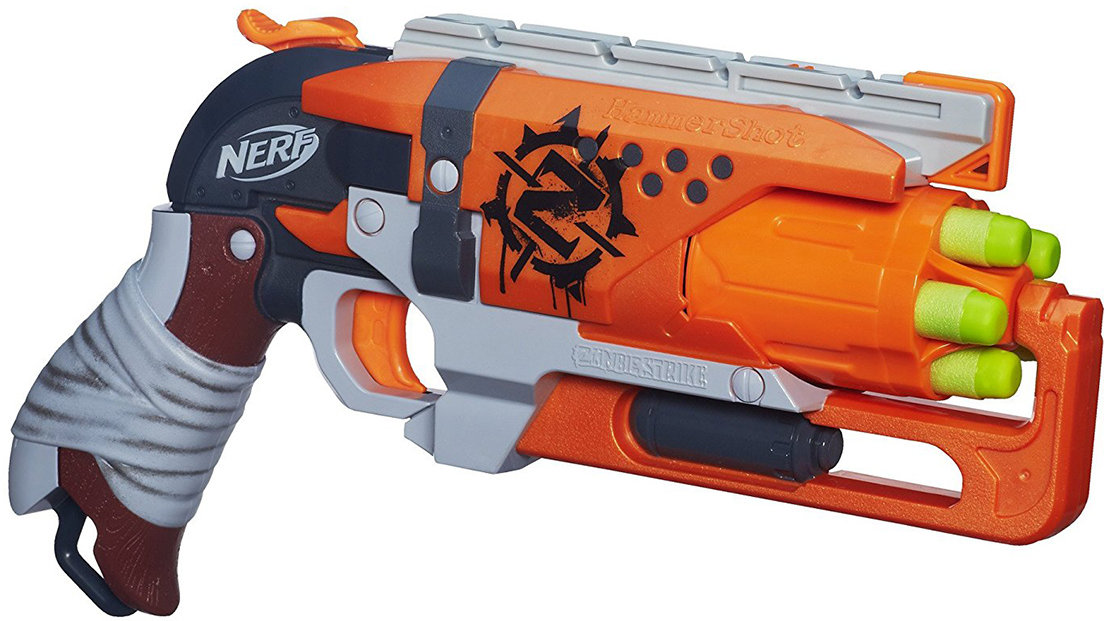 

Бластер Hasbro Nerf Зомби Страйк Хаммершот Zombie Strike Hammershot (A4325)