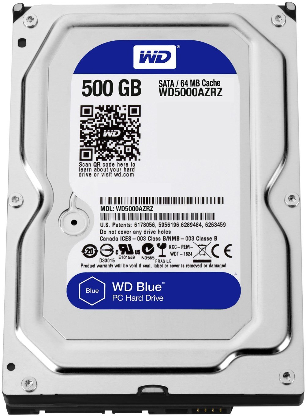 

Wd Blue 3.5" 500Gb WD5000AZRZ Rb