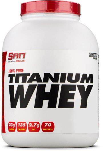 

San 100% Pure Titanium Whey 2270 g /75 servings/ Chocolate cracker