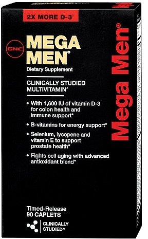 

Gnc Mega Men 90 caps