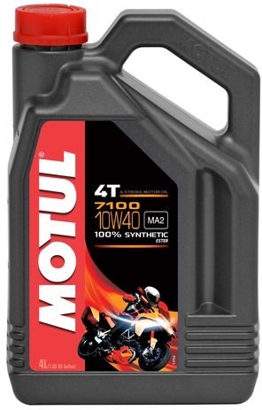 

Масло для мототехники Motul 7100 4T 10W-40 (836341) 4л