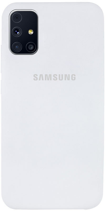 

Mobile Case Silicone Cover White for Samsung M317 Galaxy M31s