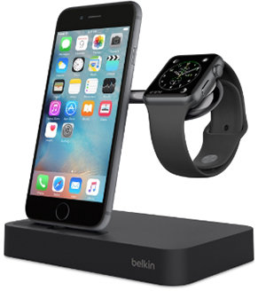 

Belkin Charge Dock Apple iPhone and Apple Watch Black (F8J183vfBLK)