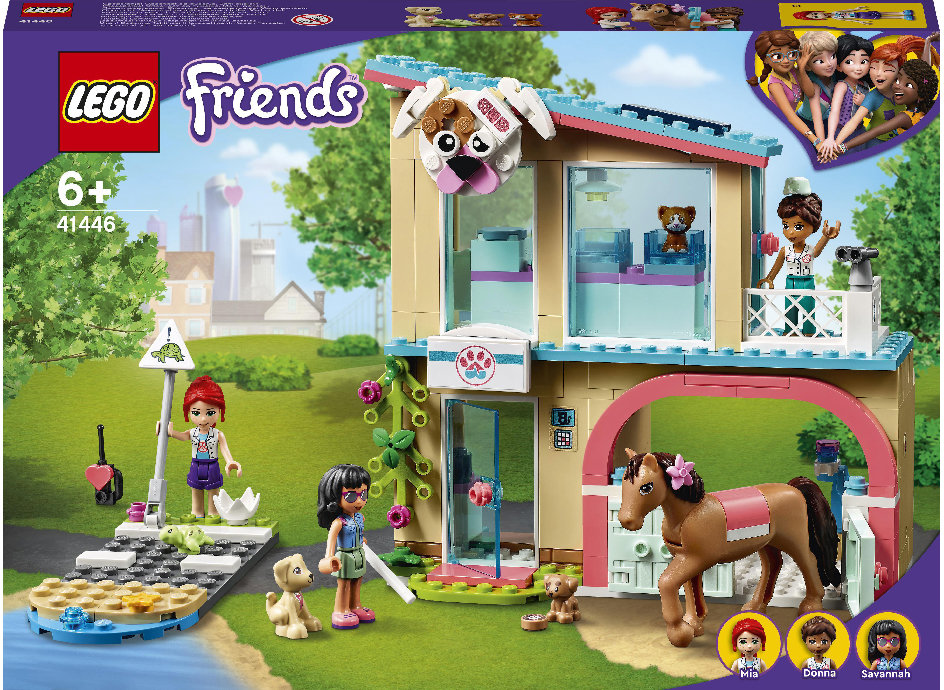 

Lego Friends Ветеринарная клиника в Хартлейк-Сити (41446)