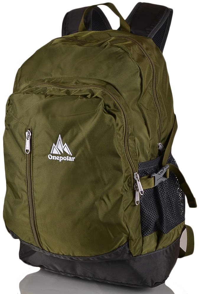 

Мужской рюкзак Onepolar зеленый (W1800-green)