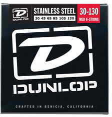 

Струны Dunlop DBS30130 Stainless Steel Medium 6 String (30-130)