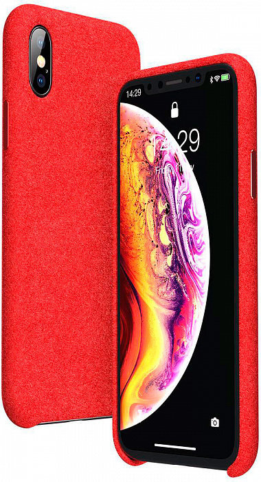 

Baseus Super Fiber Case Red (WIAPIPH65-YP09) for iPhone Xs Max