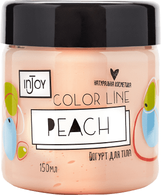 

InJoy Color Line Peach 150 ml Йогурт для тела Персик