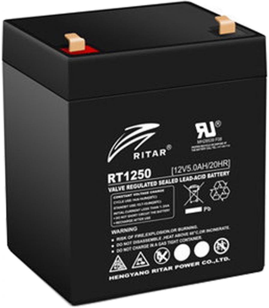 

Ritar Agm RT1250B, 12V-5Ah (RT1250B)