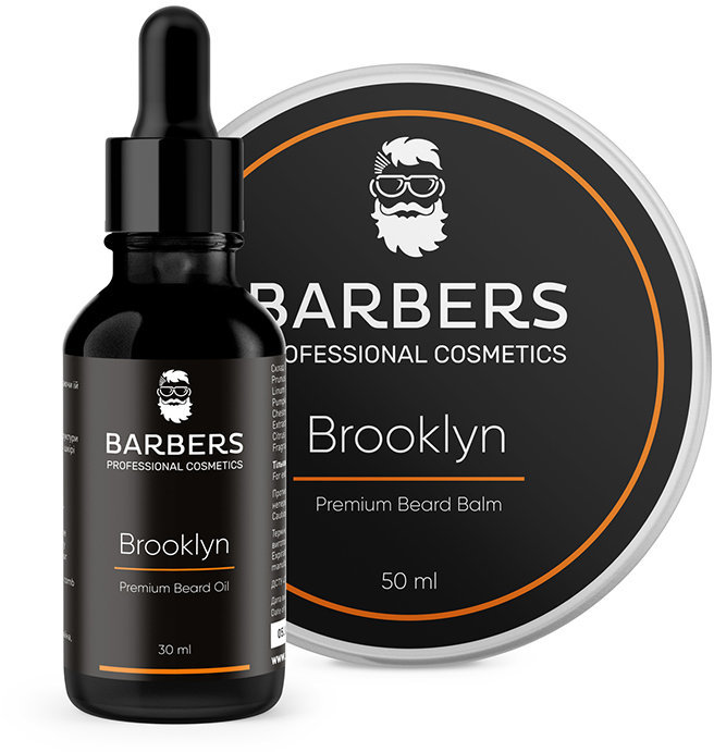 Акція на Barbers Brooklyn 80 ml Набор для ухода за бородой від Stylus
