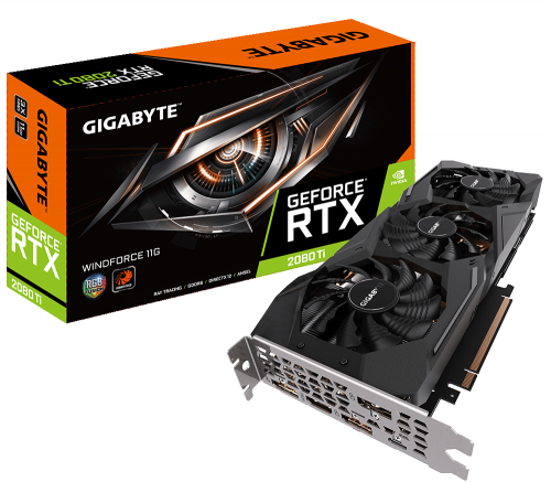 

Gigabyte GeForce Rtx 2080 Ti Windforce 11G (GV-N208TWF3-11GC)