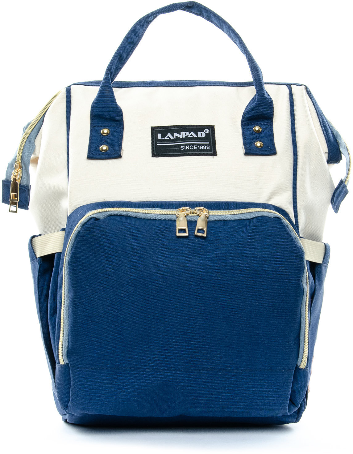 

Женский рюкзак для мам Lanpad синий (32352 blue white)