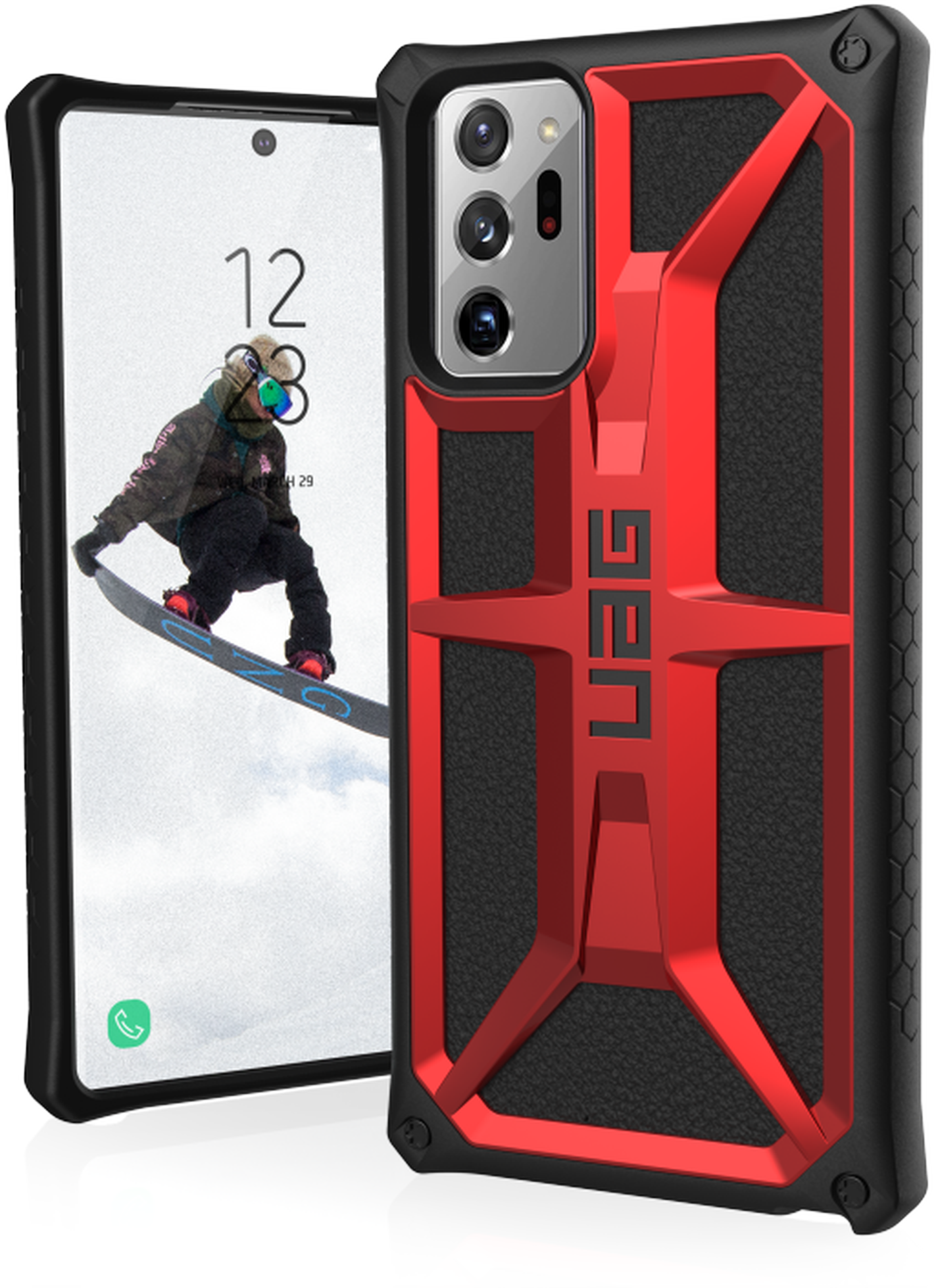 

Urban Armor Gear Uag Monarch Crimson (212201119494) for Samsung N985 Galaxy Note 20 Ultra