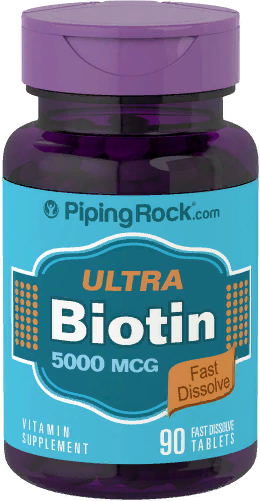 

Piping Rock Ultra Biotin 5000 mcg, 90 Fast Dissolve Tablets