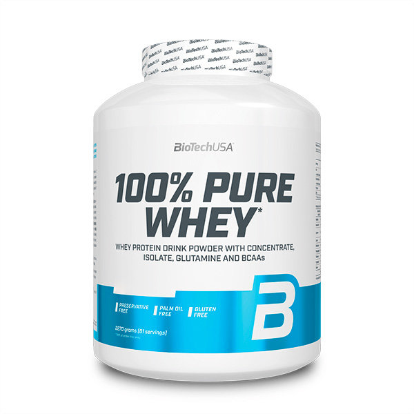 

BioTech 100% Pure Whey, 2270 g /81 servings/ Cinnamon