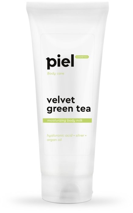 

Piel Cosmetics Velvet Body Milk Green Tea 200 ml Увлажняющее молочко для тела с ароматом зеленого чая