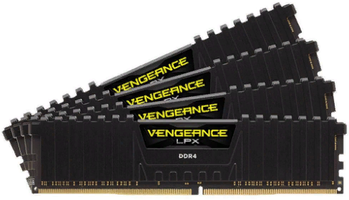 

Corsair 32 Gb (4x8GB) DDR4 3600 MHz Vengeance Lpx Black (CMK32GX4M4D3600C18)