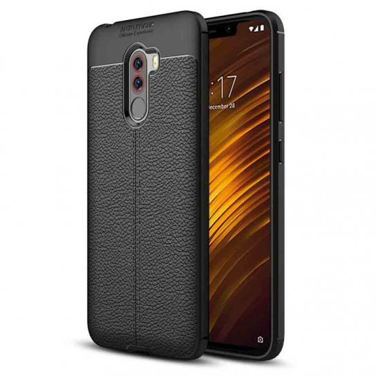 

Tpu Case Skin Shield Black for Xiaomi Pocophone F1