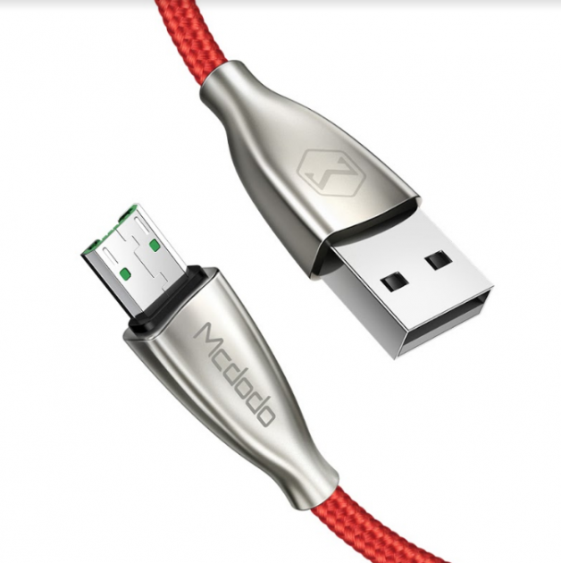 

Mcdodo Usb Cable to microUSB Excellence 4A 1.5m Red (CA-5911)