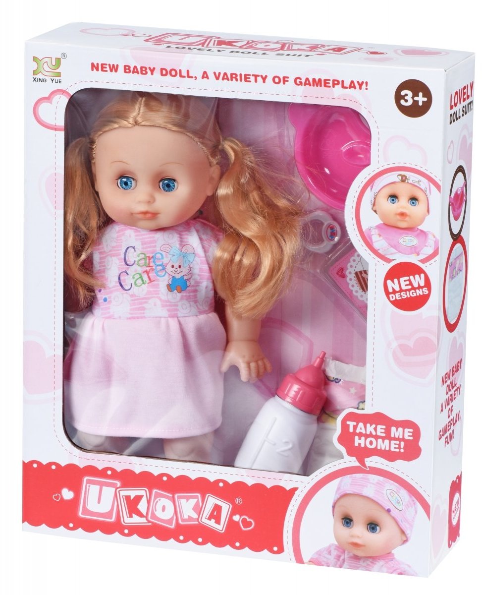 Акция на Кукла Same Toy с аксессуарами 38 см (8015D4Ut) от Stylus