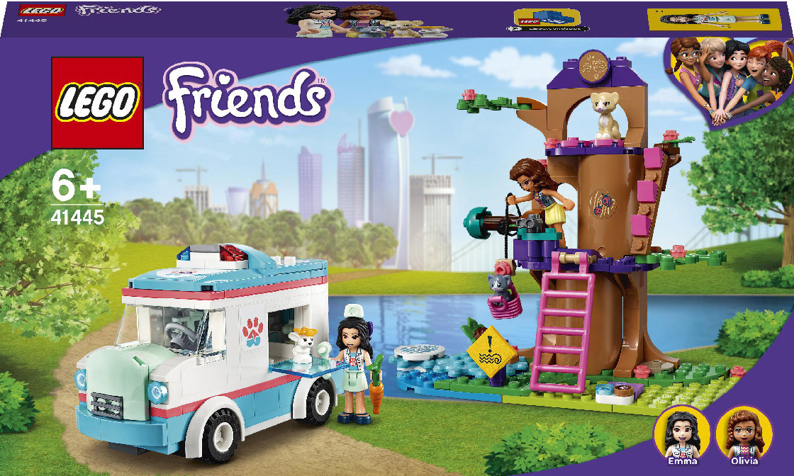 

Lego Friends Скорая ветклиники (41445)