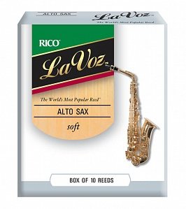 

Трость Rico RJC10SF La Voz Alto Sax Soft (1 шт.)