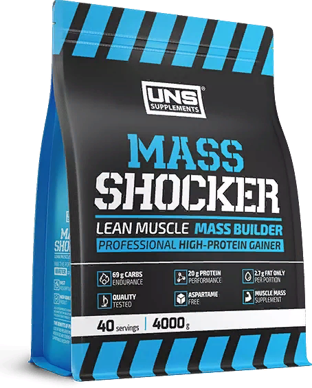 

Uns Mass Shocker 4000 g /40 servings/ Vanilla